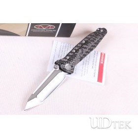 Microtech Carbon fiber version folding knife delta force UD402061